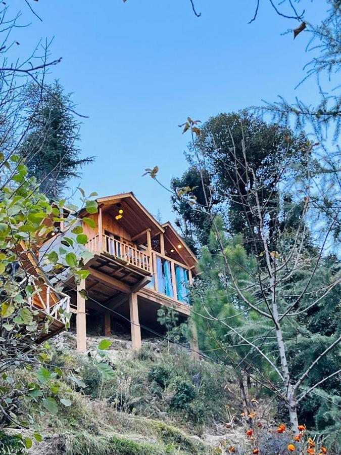 Little Wood Treehouse Villa Jibhi Exterior photo